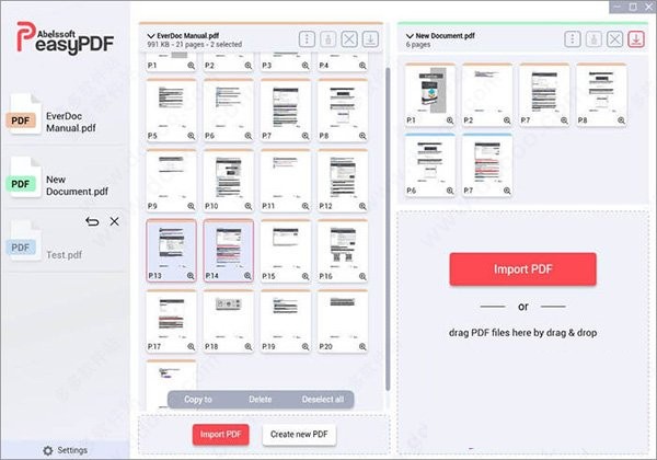 Abelssoft Easy PDF《pdf拆分合并工具》 最新版v1.02.25