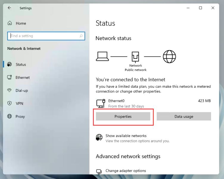 Windows 11ip地址在哪儿看？Windows 11查询本机地址的办法